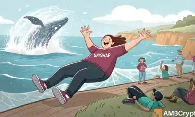 Uniswap price tumbles despite surging whale activity - Why?