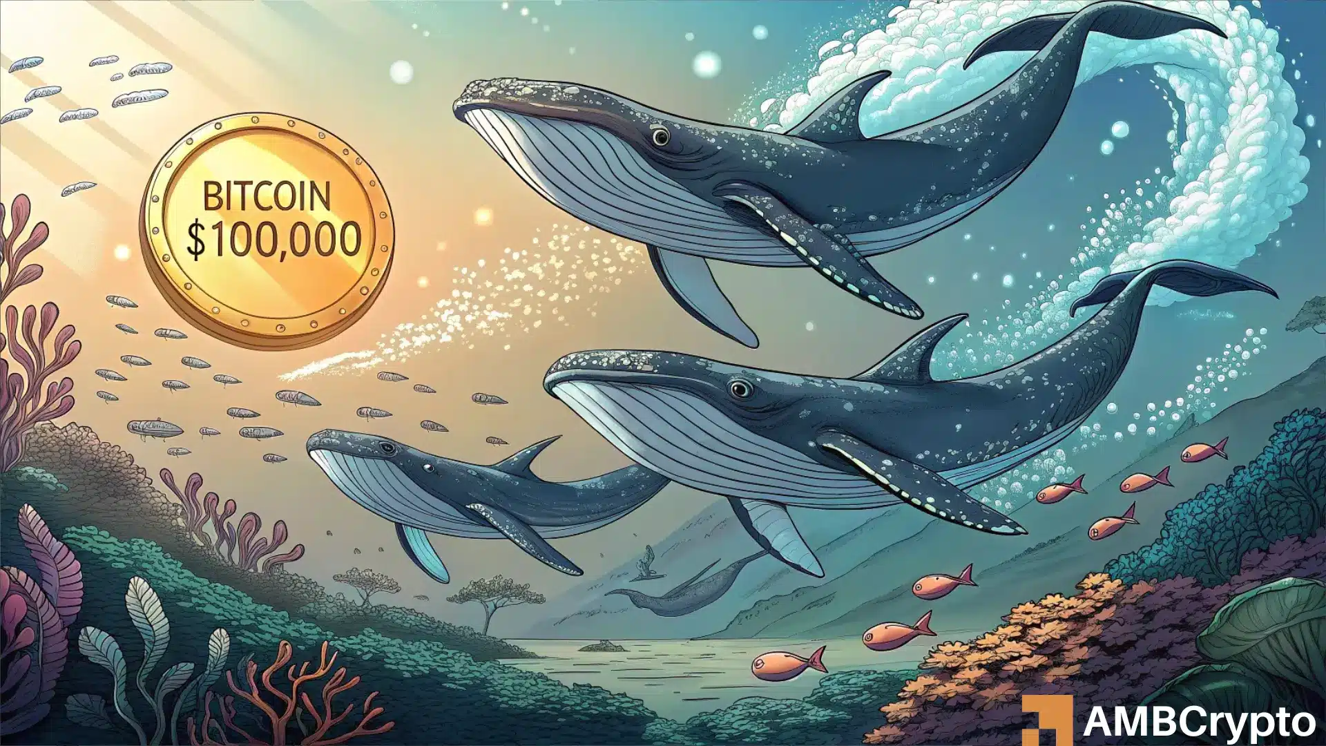 Will Bitcoin's liquidity and whale activity drive it past $100,000 again?