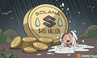 Solana price at risk? Whale dump $45.7 million worth SOL