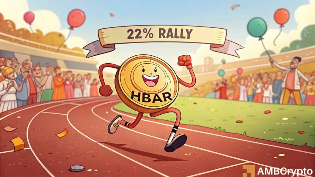 Hedera eyes 22% rally - But will bearish pressure push HBAR down?