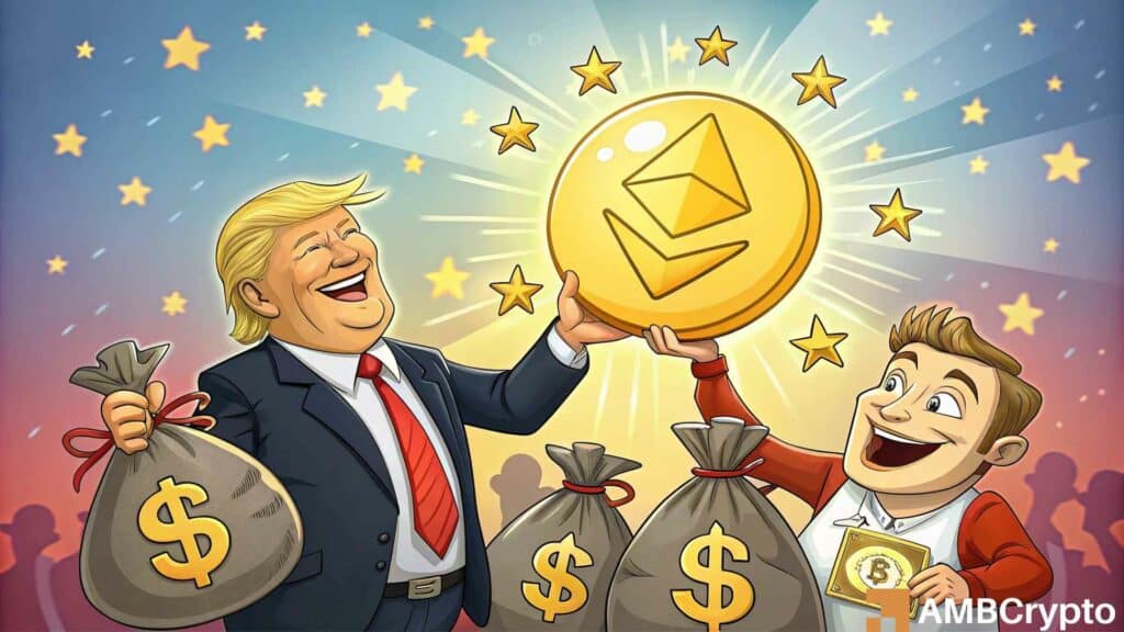 Trump and Justin Sun’s big moves as Ethereum (ETH) consolidates