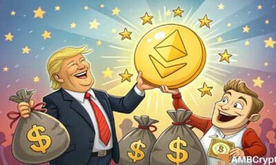 Trump and Justin Sun’s big moves as Ethereum (ETH) consolidates