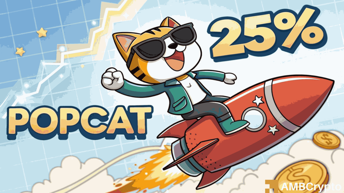 POPCAT set for a comeback, Eyes on 25% rally