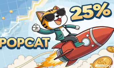 POPCAT set for a comeback, Eyes on 25% rally