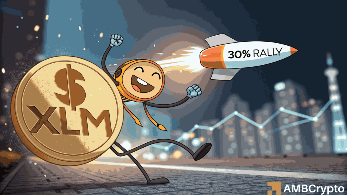 XLM's price may be poised for a 30% rally - All you need to know!