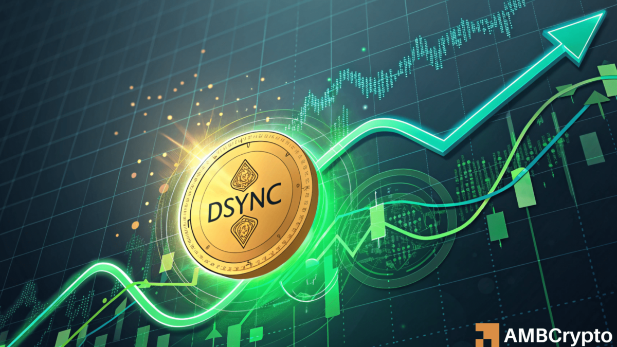 Destra crypto is up 70% in 7 days: Will DSYNC's rally hit $0.60?