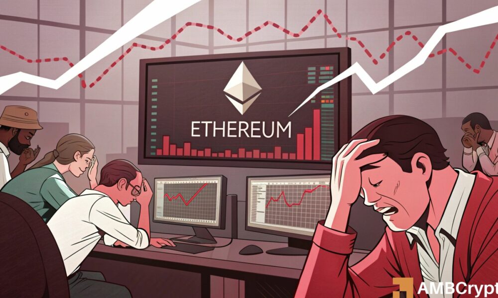 Ethereum drops 18% in a month: Will It fall below $3K? thumbnail