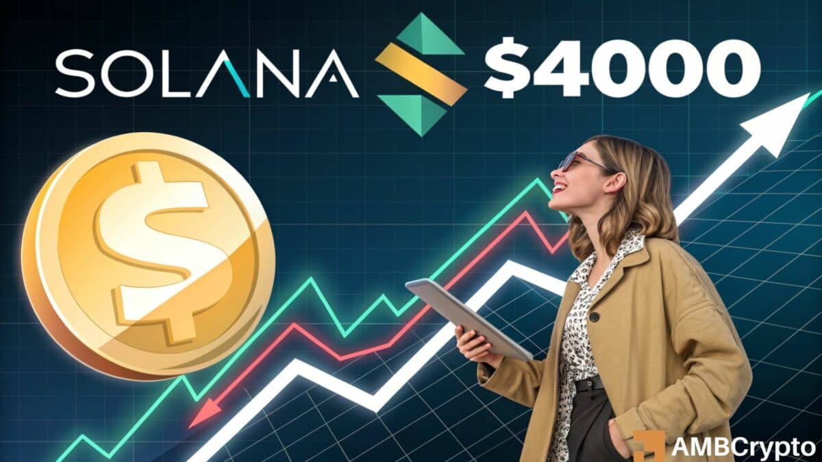 Identifying if Solana's 17% weekly surge can push price to $4000