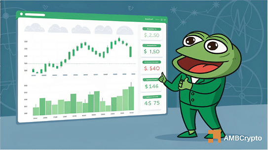 PEPE's 2025 outlook - Whale interest is low, but memecoin's price will...