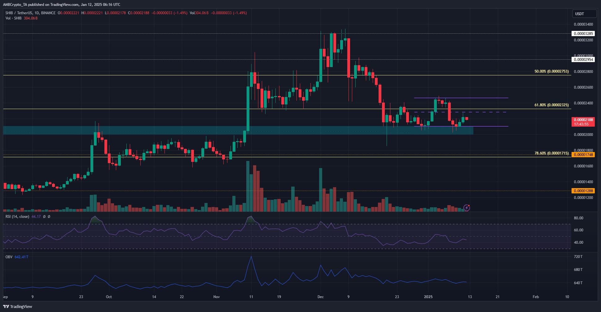 Shiba Inu 1-day Chart