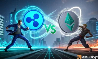 XRP soars to $206B market cap: Just 112% away from flipping ETH at $440B