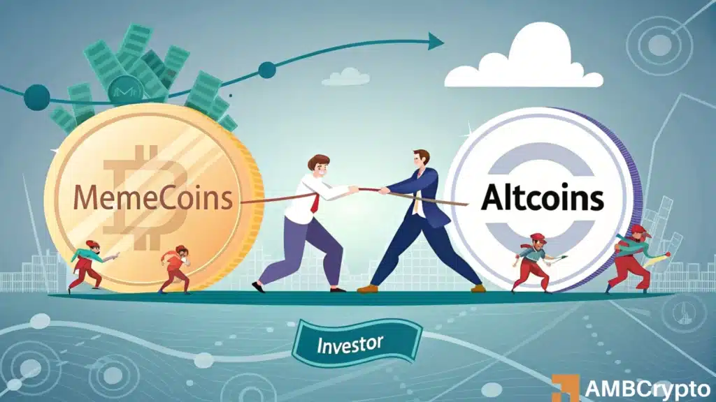 Bitcoin dominance hits death cross - Its memecoins vs. altcoins now