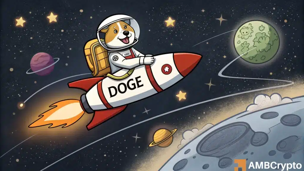 Dogecoin price prediction - Assessing if a breach of $0.36 is next