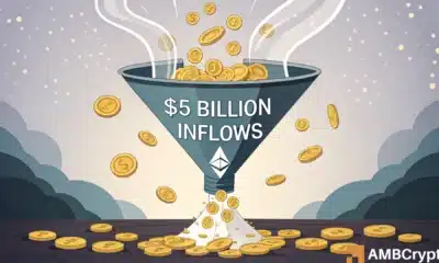 Ethereum ETFs attract $5B: Can it catch up to BTC ETFs soon?