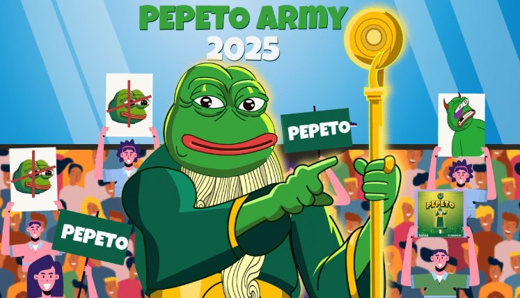 PEPETO: The New King of Meme Coins Raising Millions in Presale logo