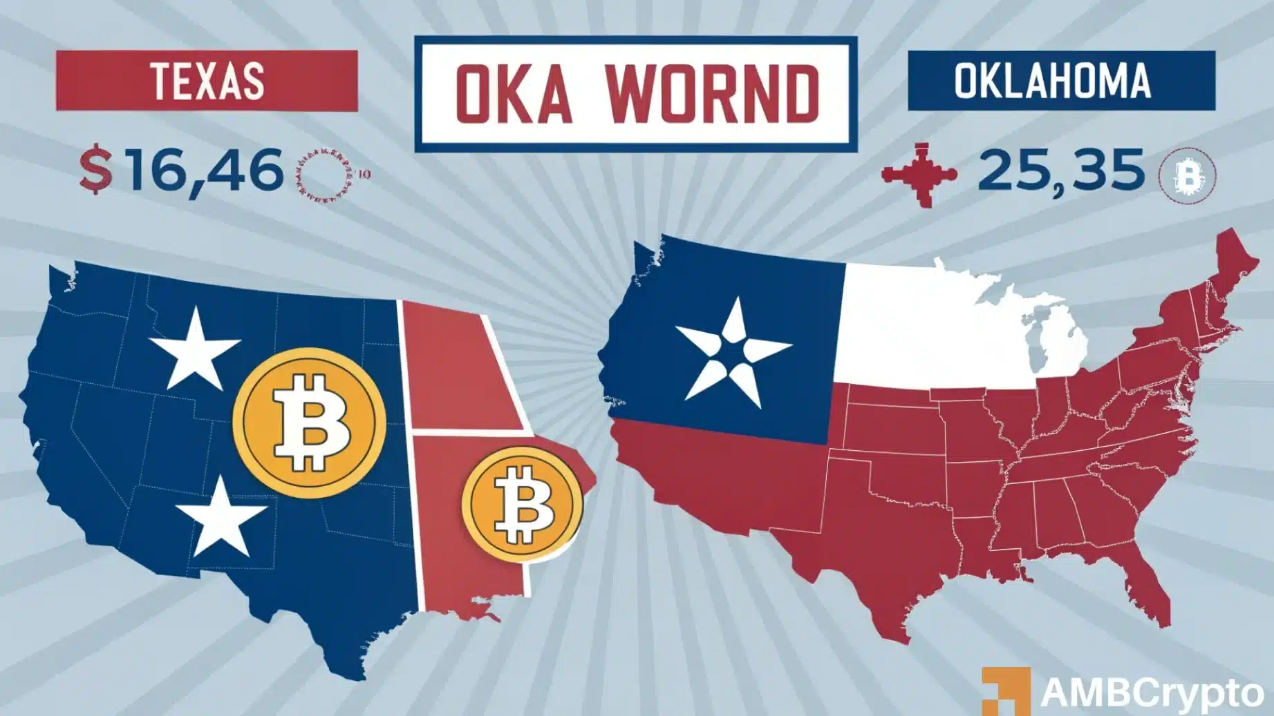 Texas and Oklahoma