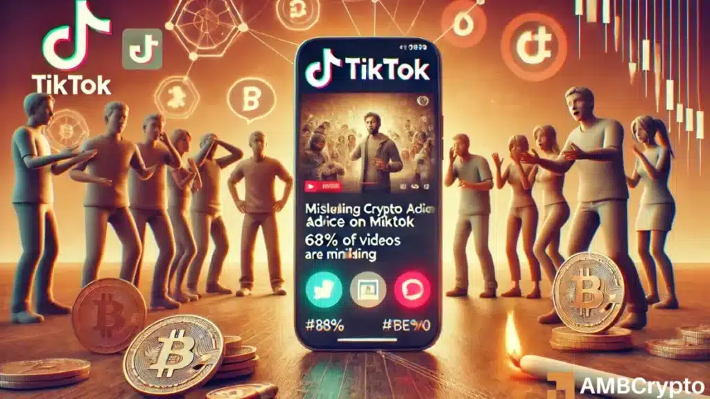 68% of TikTok crypto videos are misleading - What you need to know