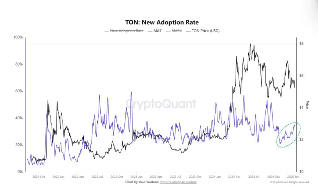 Ton adoption rate