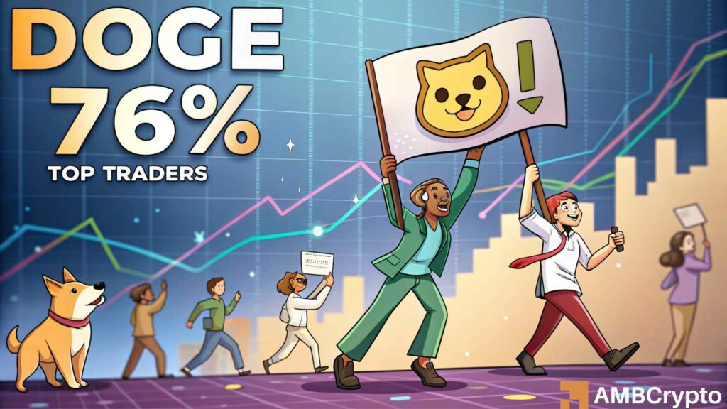 Dogecoin rally soon? What's next as 76% DOGE traders bet long