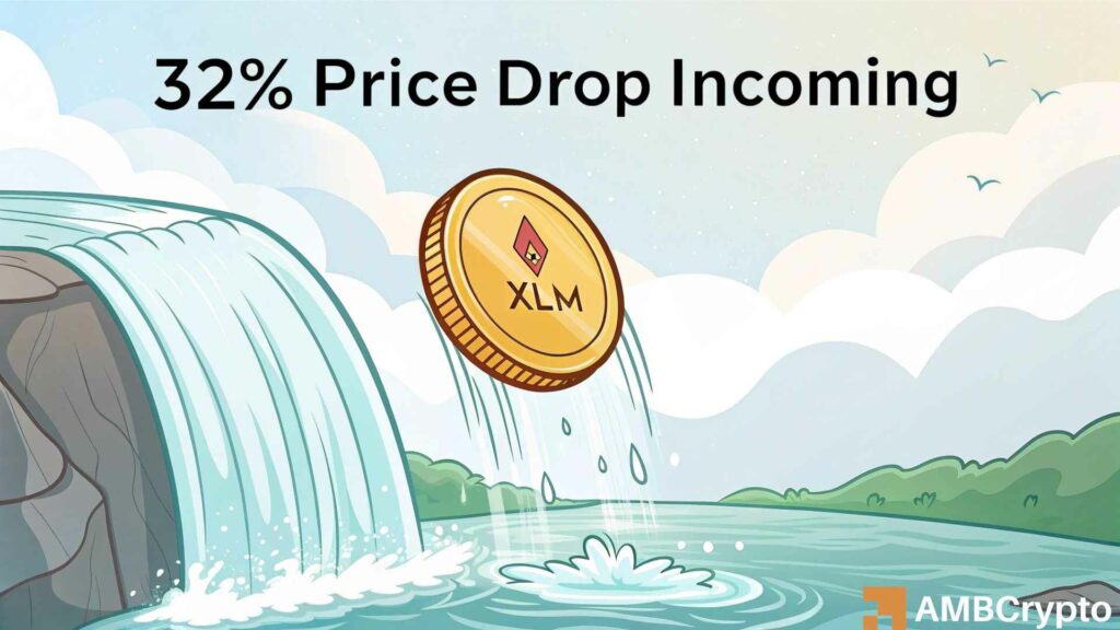 Ripple rival Stellar (XLM) breaks support, Expert eyes on 32% price drop