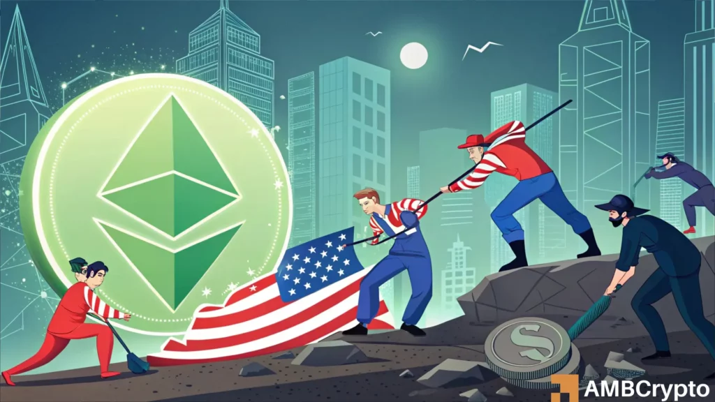 Ethereum buying volume surges as U.S investors step in - Is a rally next?