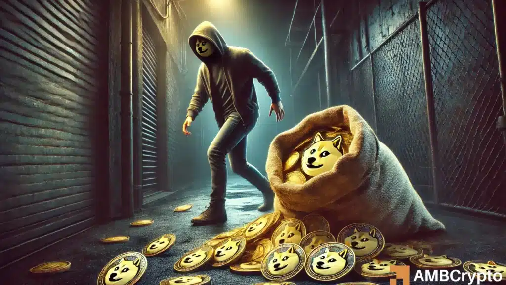 Dogecoin whale dumps, sparks 17% crash: Are bears here for DOGE?