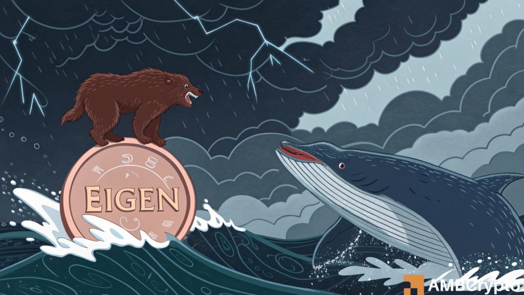 EIGEN struggles amid whale activity: Is a recovery still possible?