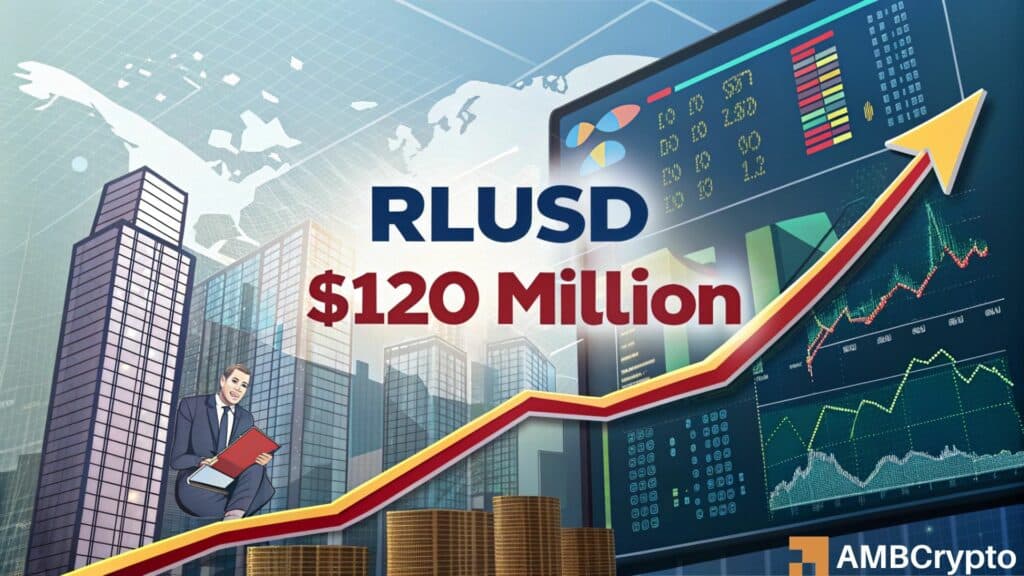 RLUSD total supply hits $120 mln as XRPL grows 12% - Impact on XRP?