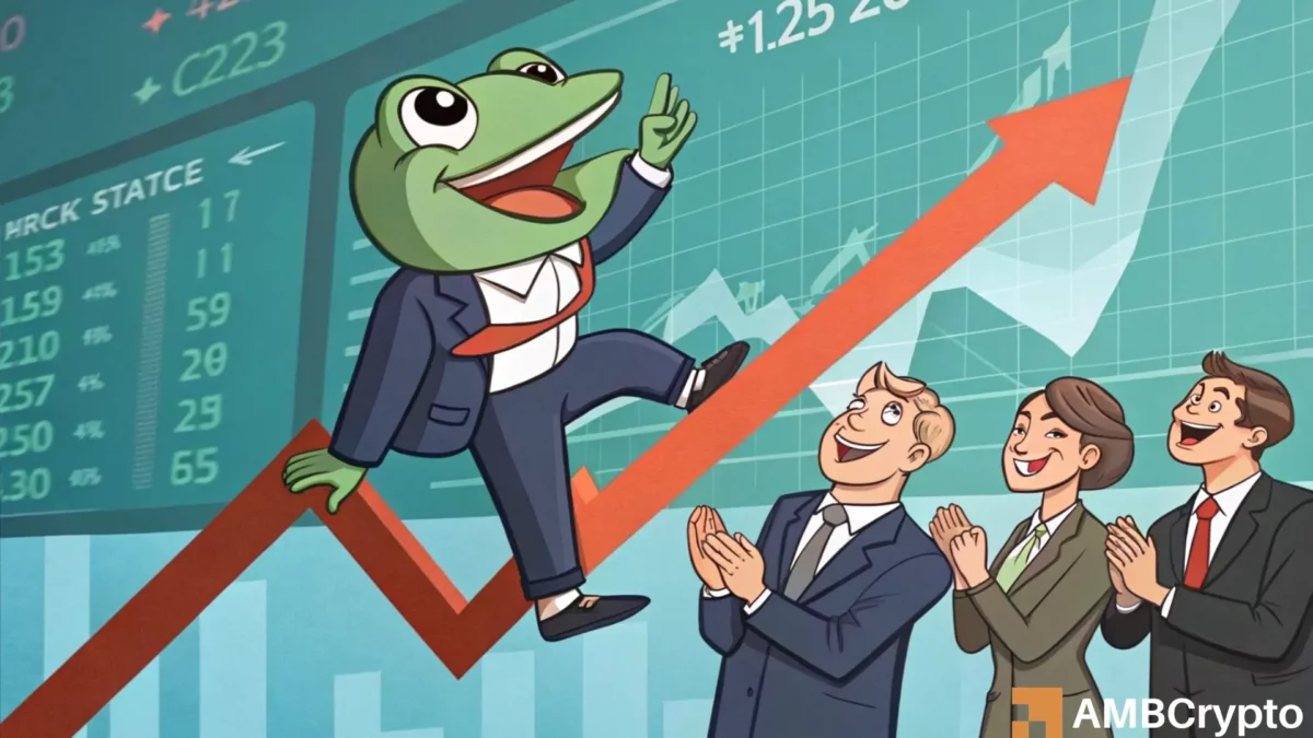 Why PEPE traders should look out for a 23% hike on the memecoin's charts