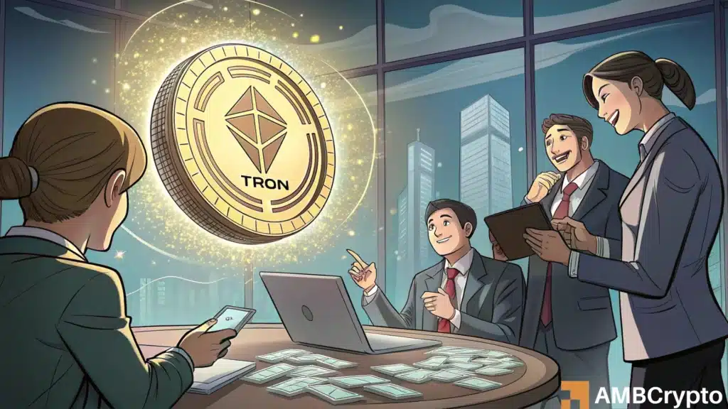 TRON - Spot traders buy $29M in TRX, but derivatives selling limits price gains
