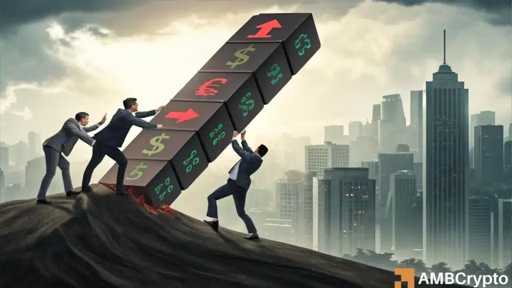 Will TRX's price hold or will it break lower on the charts?