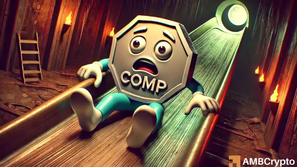 COMP at a critical level - Will it see a steep drop to $23?