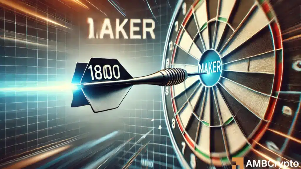 Maker targets $1,800: Will fresh buying pressure spark a 41% rally?
