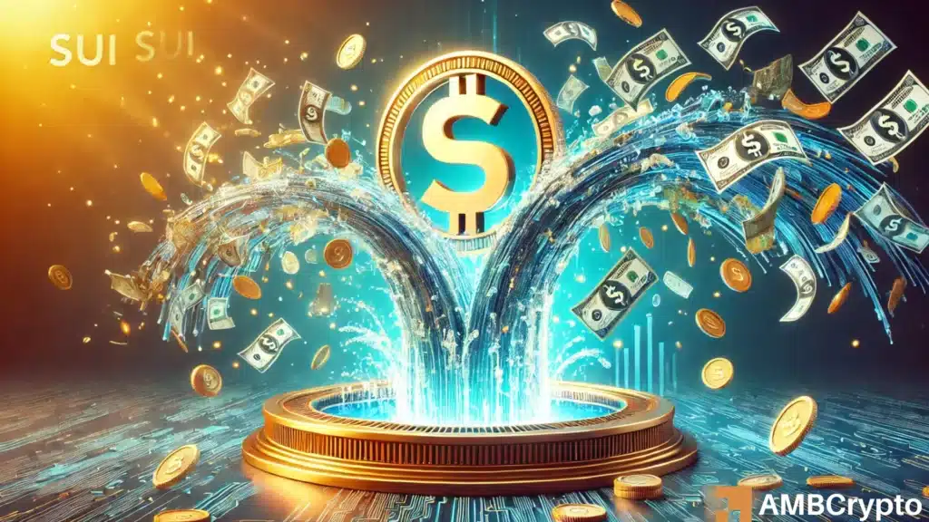 SUI sees $600 mln outflows - Is a drop to $1 imminent?
