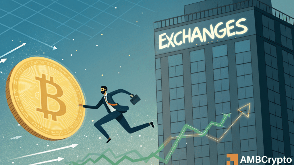 BTC exchange supply falls 7.53%: Is a bullish phase coming?