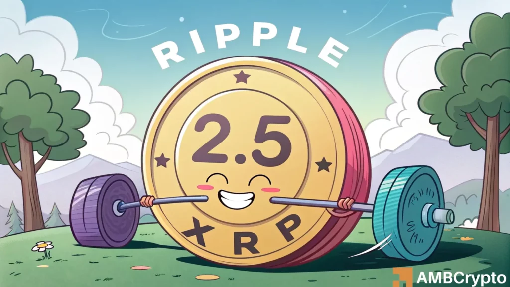XRP fails to clear $2.50 resistance – Are bears poised to take over?