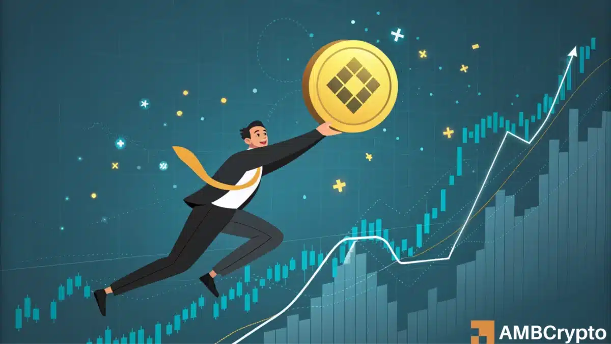 BNB outpaces SOL & ETH in on-chain activity - Is $100B market cap next stop?