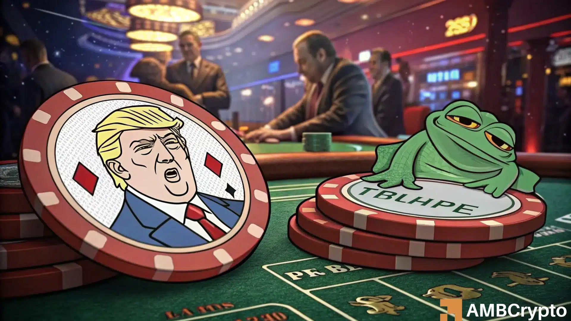 TRUMP, PEPE surge as MELANIA crashes - Memecoin sector's winners & losers