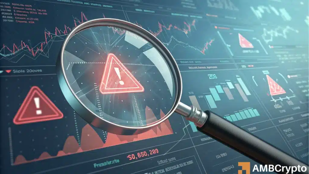 Is Bitcoin's price at risk? THIS on-chain indicator is flashing red!