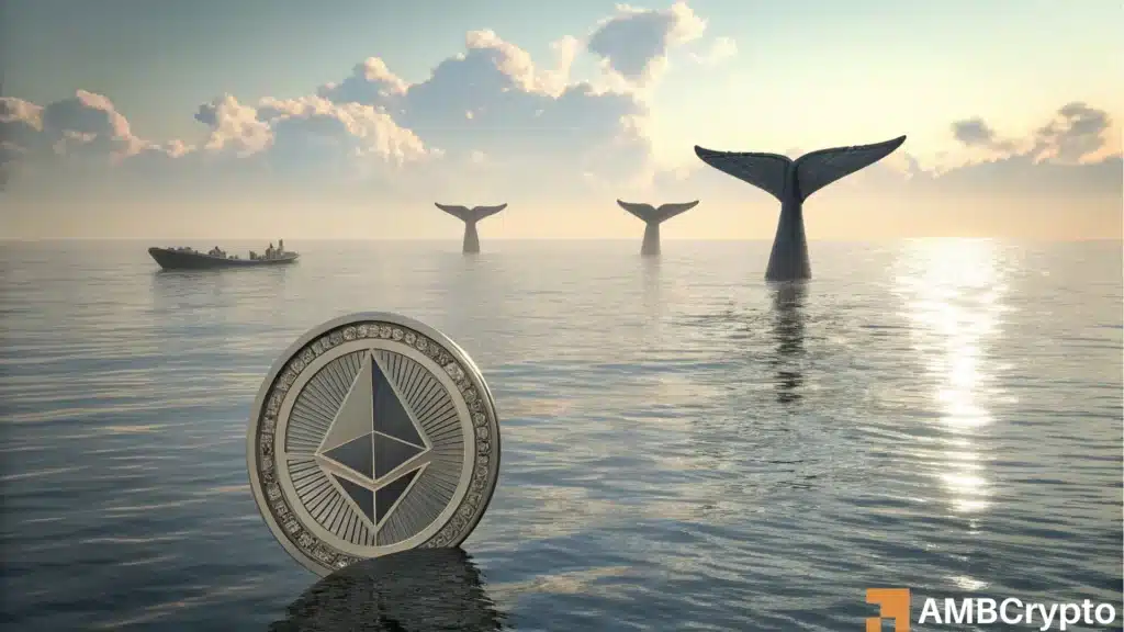 Ethereum: As whales buy and retail pulls back, will ETH remain below $2K?