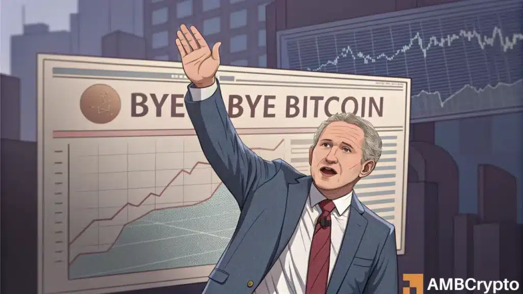 'Bye bye Bitcoin Reserve' - Peter Schiff mocks BTC's 'digital gold' status
