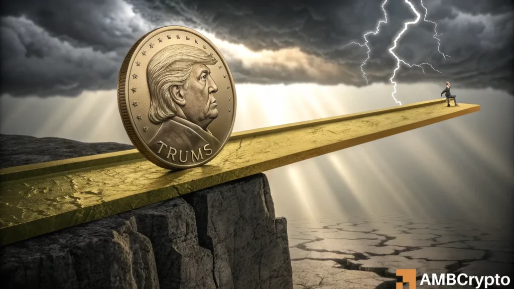 TRUMP starts to struggle - Will bears drag it further down to $9.54?