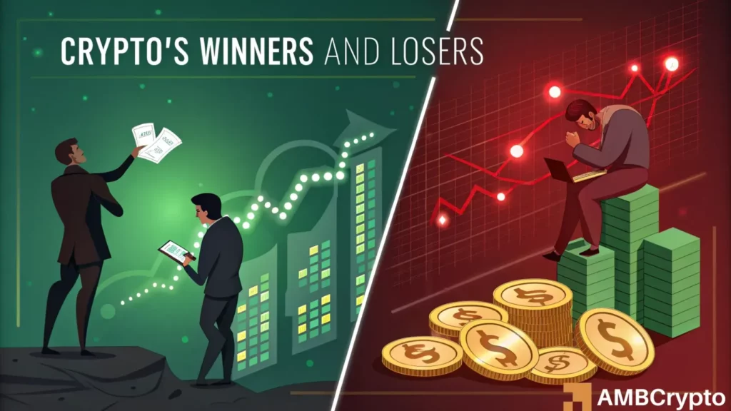 Crypto market's weekly winners and losers – ADA, BCH, JUP, S