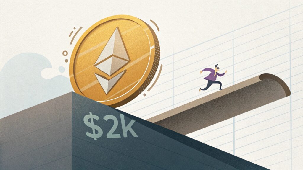 Ethereum must hold $2000 support or risk dropping to $1850 - Here's why