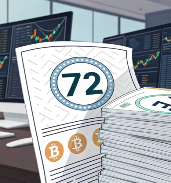 72 pending crypto ETFs