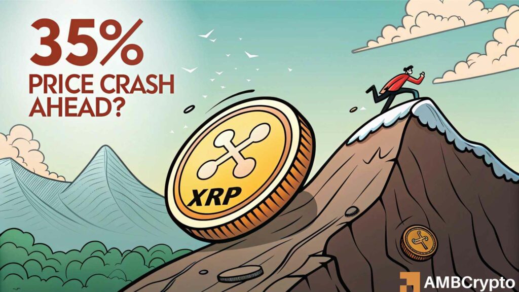 XRP at a crucial zone: How THIS can trigger a 35% price fall