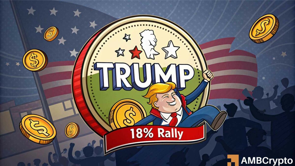 TRUMP whale buys $5M meme tokens, Price set for 18% rally?