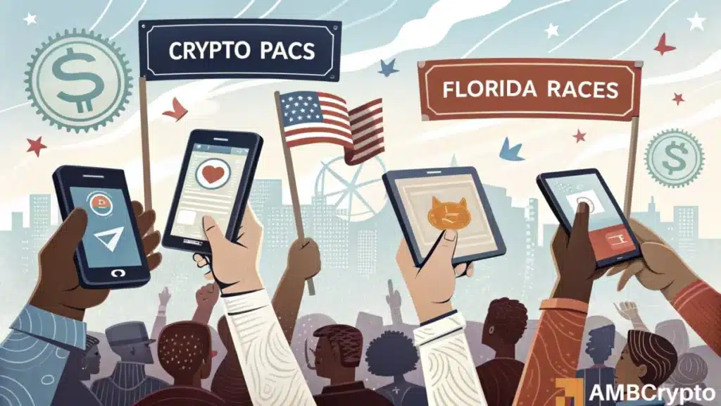 Crypto PACs propel GOP wins in Florida – A new era for crypto legislation?