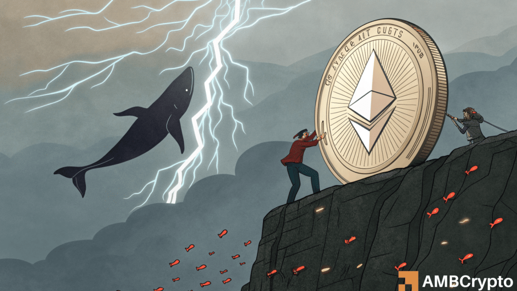 Is Ethereum heading for a larger correction? - Why whale activity raises concerns