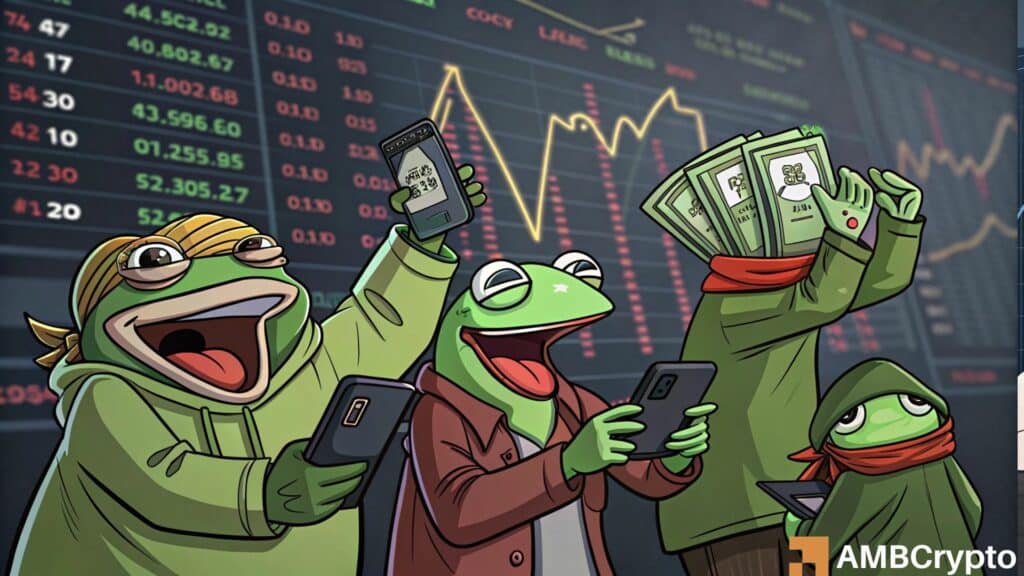 PEPE whales stack 9 trillion tokens - Will this aggression drive a surge to $0.00001?